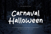 Carnaval Halloween - Font, a Handwritten Font by artchiles_design (Thumbnail 1 of 5)