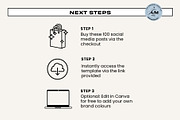 100 Motivational - Noir Luxe, a Social Media Template by Freedom Business Shop (Thumbnail 9 of 9)