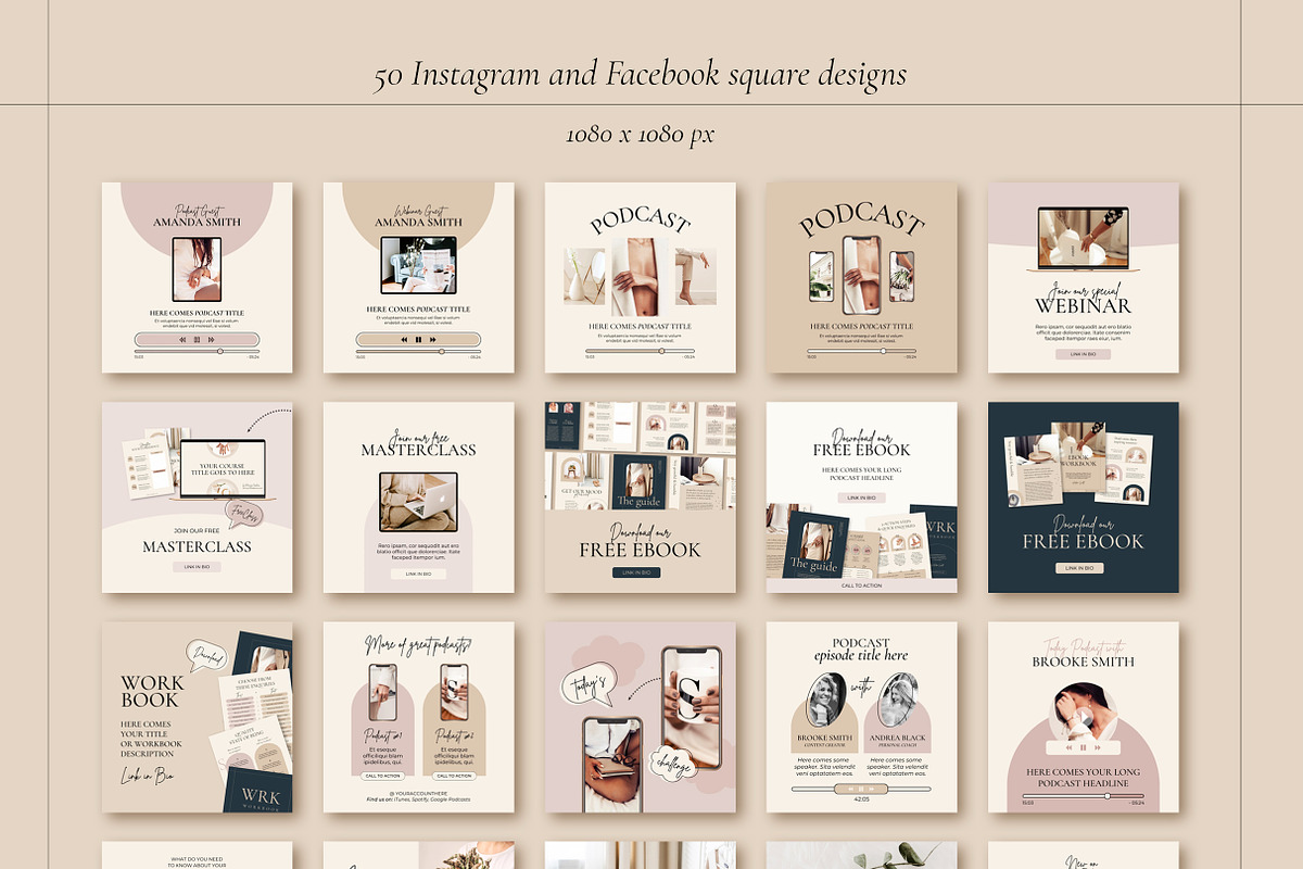 4 in 1 Course Creator Bundle CANVA, a Magazine Template by Mirazz (Photo 48 of 50)