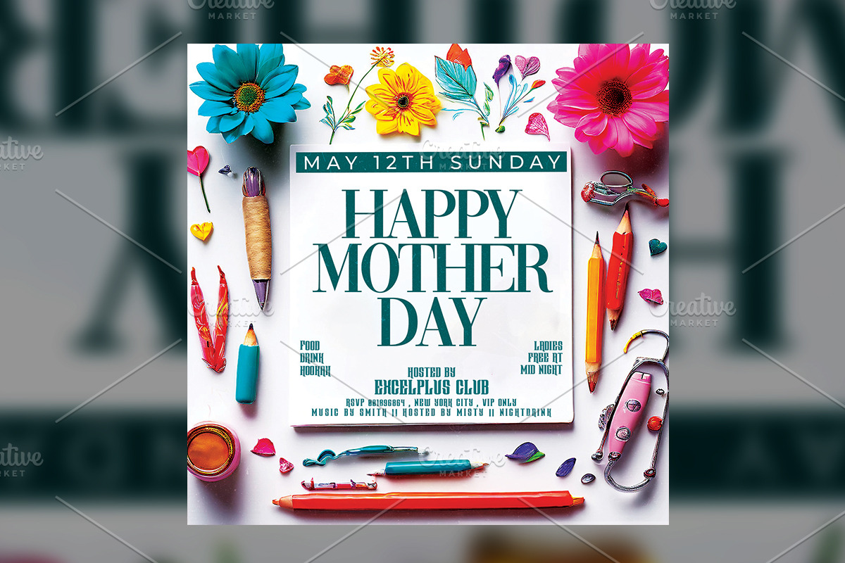 Mothers Day Flyer, a Flyer Template by RTXdesinger99 (Photo 2 of 3)