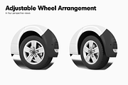 Van Mockup 18, an Advertising Mockup by Mockupix (Thumbnail 4 of 12)