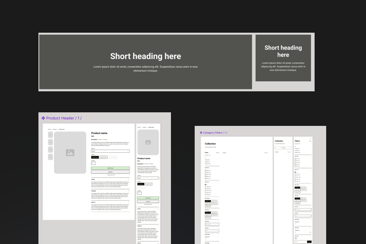 Minimal Modern UI Kit – Figma Design, an UI Kit Template by MD.HAMZA.DESIGNS (Photo 3 of 8)