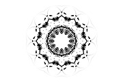Modern Black and White Mandala Pack, a Decorative Illustration by NJ Himel (Thumbnail 74 of 101)