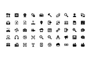 300 Network and Communications Icons, a Solid Icon by Creative Stall (Thumbnail 5 of 5)