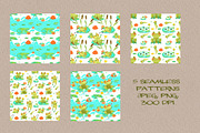 Cheerful Toad, Frog clipart, an Animal Illustration by LukaJreym (Thumbnail 5 of 10)