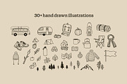 Fall Outdoor Illustrations, a Seasonal Illustration by Nixon Design (Thumbnail 2 of 6)