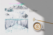ARCTIC ANIMALS watercolor set PART 2, an Animal Illustration by Natali Smolova (Thumbnail 5 of 7)
