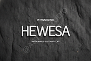 Hewesa - Elegant & Sophisticated Ser, a Font by Astuti Studio (Thumbnail 1 of 16)