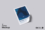 A4 Flyer Mockup Bundle Set, an Advertising Mockup by Rielismee (Thumbnail 1 of 5)