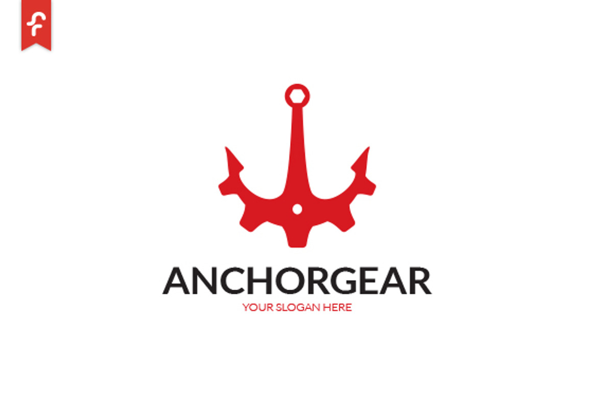 Anchor Gear Logo, a Branding & Logo Template by ft.studio