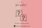 Beige and Pink Business Cards, a Branding & Logo Template by Epiphanic Addie (Thumbnail 4 of 4)