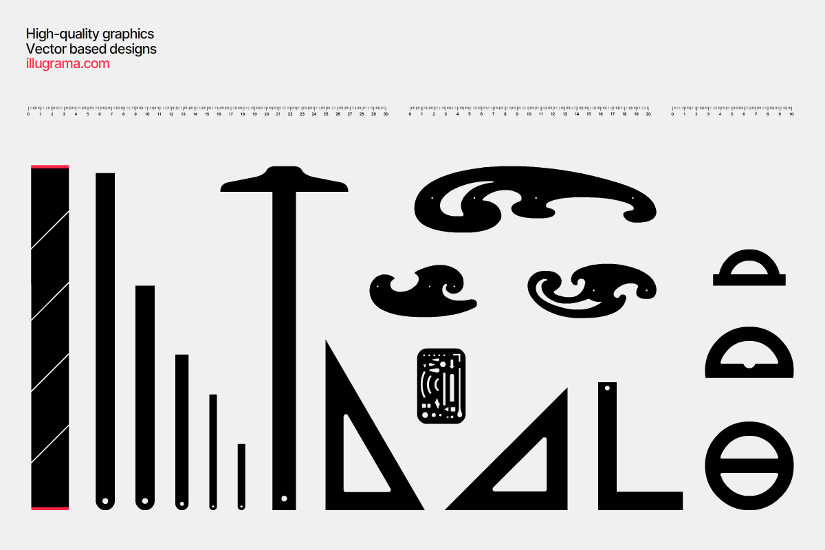 Designer Tools - Modern Graphics, an Illustration by illugrama (Photo 11 of 12)