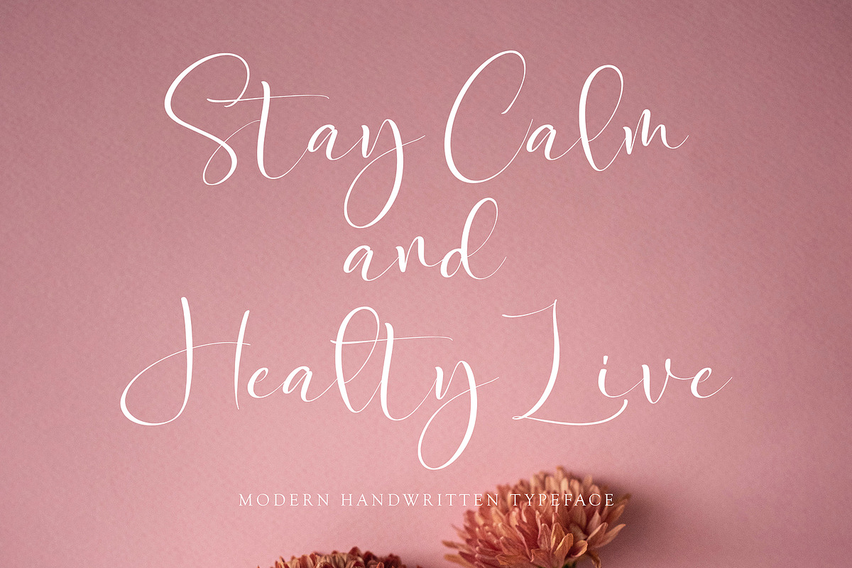 Ghanila, a Script Font by pineungtype (Photo 7 of 11)