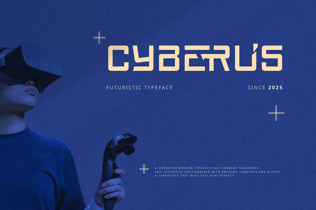 Cyberus Font, a Font by Grontype (Photo 1 of 10)