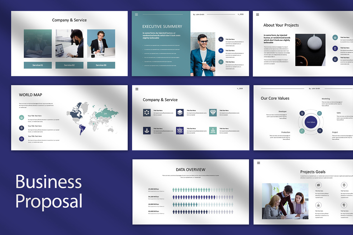 Business Proposal Template, a Presentation Template by Pradaxa (Photo 5 of 9)