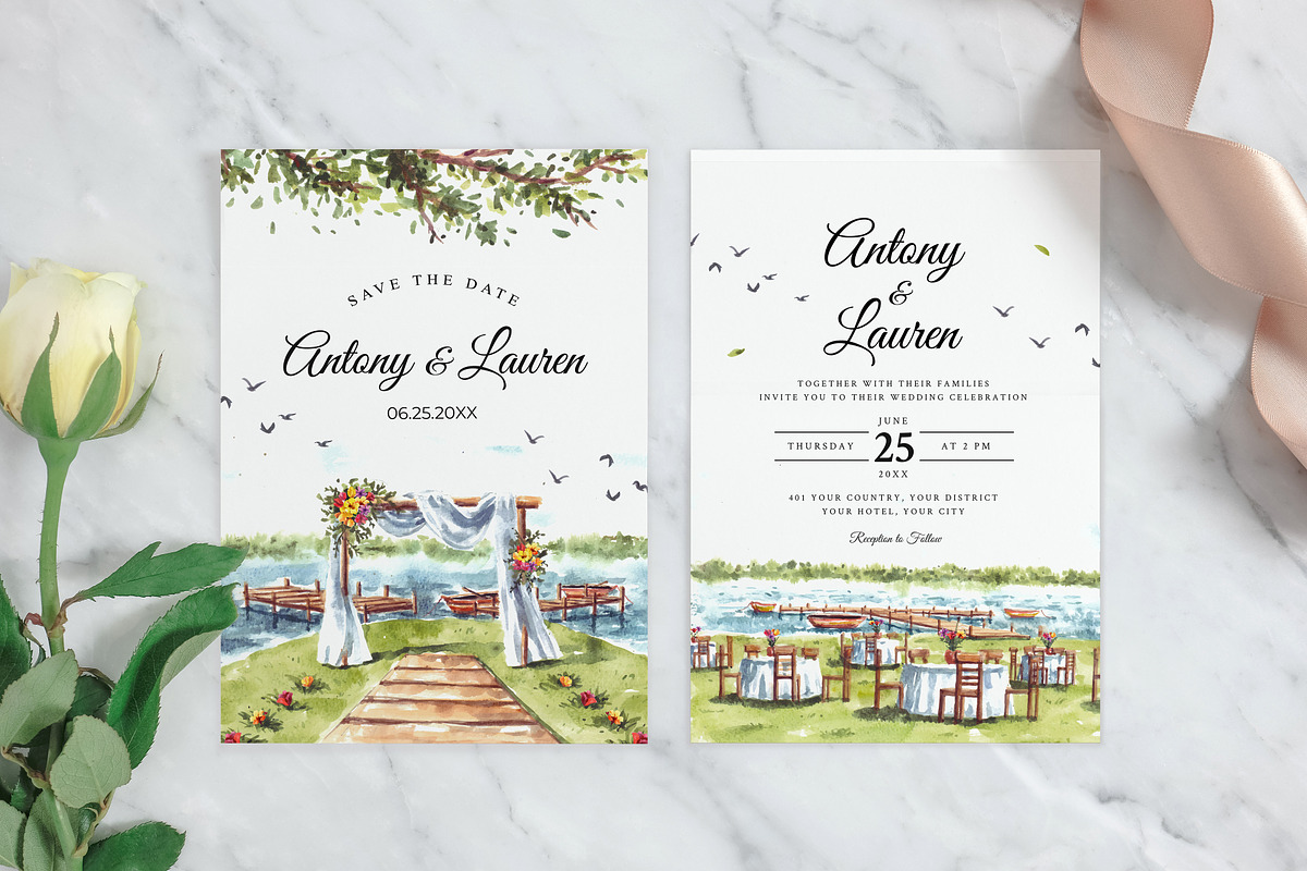 Wedding Arch & Venue, an Object Illustration by Yorda Studio (Photo 7 of 9)