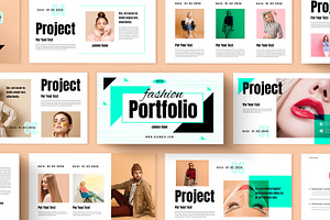 Fashion Portfolio Presentation, a Presentation Template by ContestDesign