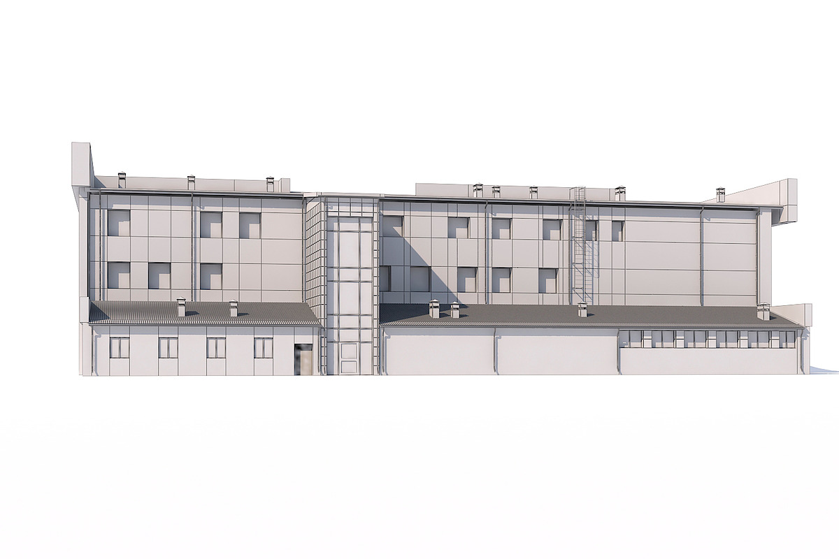 Shopping center, an Architecture 3D Model by profdesign (Photo 7 of 10)