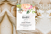 Baby Shower Template, an Invitation Template by ShineOnWedding (Thumbnail 1 of 10)