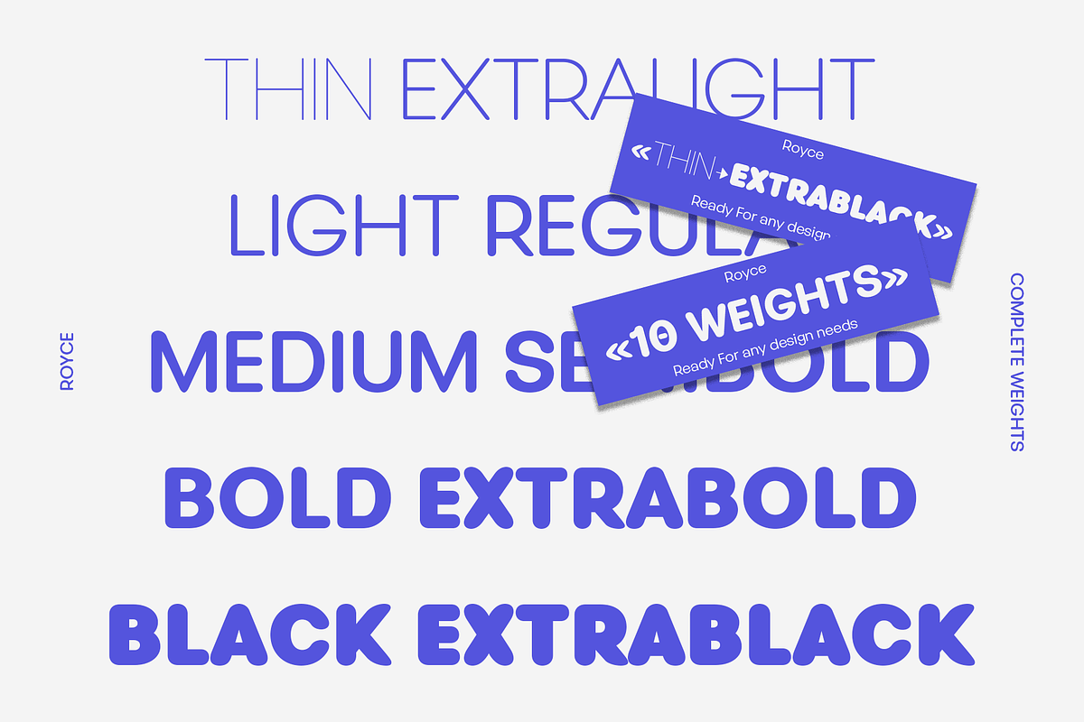Royce Cute Family Fonts, a Sans Serif Font by Jehoo Creative (Photo 4 of 10)
