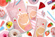The Book Biters Cute Animal Print, a Stationery Template by Euonia Meraki (Thumbnail 9 of 9)