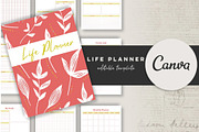 Printable Life Planner Template, a Stationery Template by Design House (Thumbnail 1 of 9)