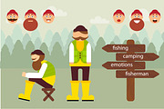 Big set for fishing and camping., an Icon by moto_cat (Thumbnail 4 of 4)