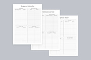 Meal Planning Pages Set V-10, a Stationery Template by shahsoft (Thumbnail 2 of 3)