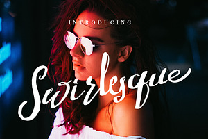 Swirlesque Typeface Bonus