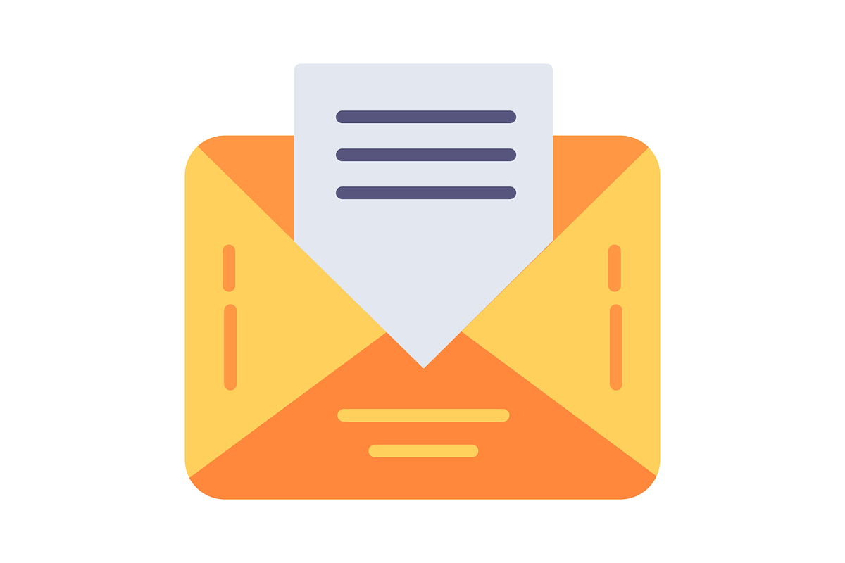 Email Flat Icon, a Duotone Icon by Pexelpy (Photo 2 of 2)