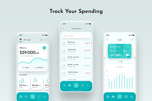 Elya - Wallet & Finance App UI Kit