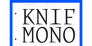 Knif Mono