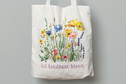 Wild Flowers Let Kindness Bloom, a Graphic by HyeRi (Thumbnail 3 of 4)