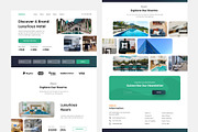 Habitacion – Booking Hotel Website, an UI Kit Template by Panen Creative (Thumbnail 2 of 3)
