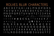 Rolves Blur, a Sans Serif Font by Craft Supply Co. (Thumbnail 8 of 8)