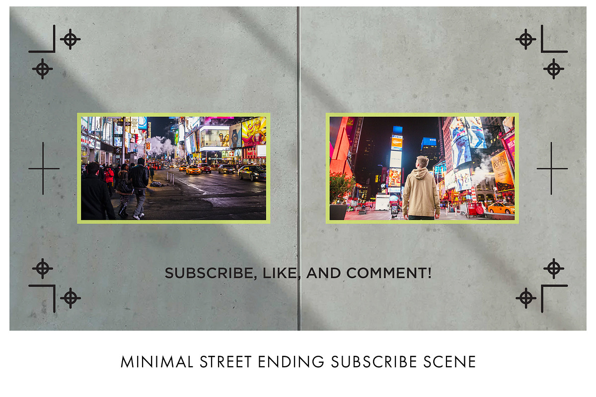 Minimal Street Youtube Branding Kit, a Social Media Template by Tangerine Nation (Photo 7 of 7)