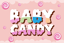 Baby Candy - Baby Font Types