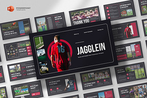 Soccer Football Powerpoint Template, a Presentation Template by fluffstudio