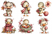 Pastel Easter Duckling Clipart, an Illustration by Daily.Designs (Thumbnail 4 of 8)