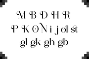 Progestin - Modern Stylish, a Serif Font by RockboyStd (Thumbnail 11 of 12)
