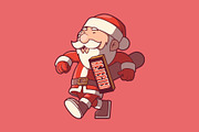 Rejected Santa!, a Seasonal Illustration by pedrors (Thumbnail 2 of 3)