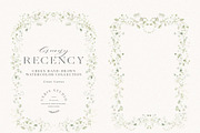 Watercolor Floral Green Ivy Leaf Set, a Decorative Illustration by Veris Studio (Thumbnail 8 of 15)