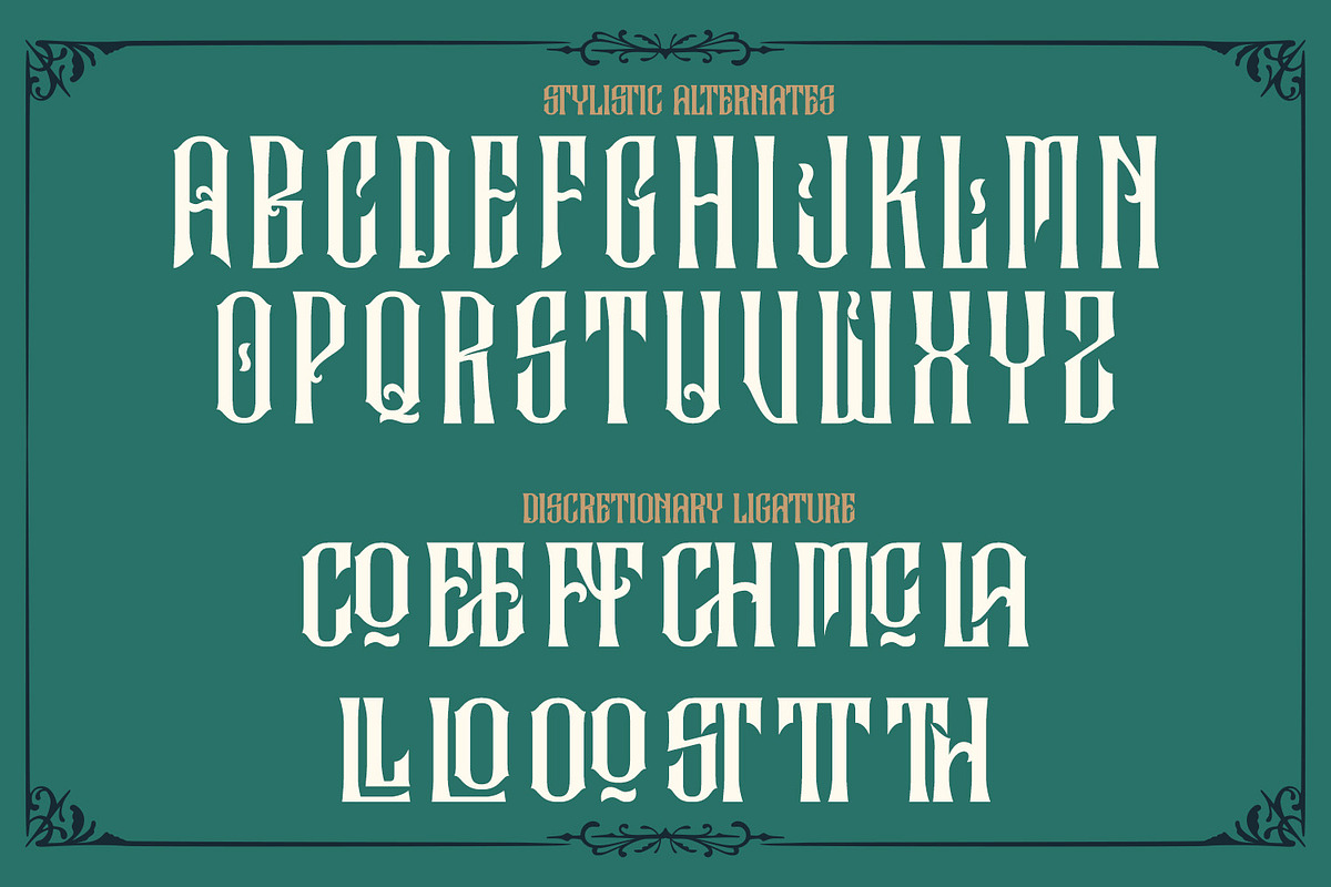 Celoster, a Symbol Font by Vintage Division (Photo 13 of 15)