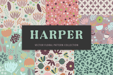 Harper Floral Pattern Collection