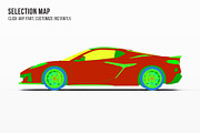 2026 Hyper Performance Coupe Set, an Advertising Mockup by Halal Graphic Studio (Thumbnail 6 of 12)