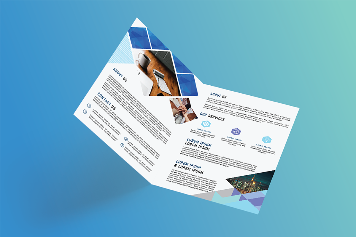 Bi Fold Brochure Template, a Brochure Template by Asker Design (Photo 2 of 3)