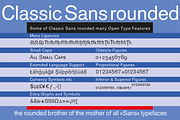 Classic Sans Rounded, a Sans Serif Font by Wiescher Design (Thumbnail 2 of 8)