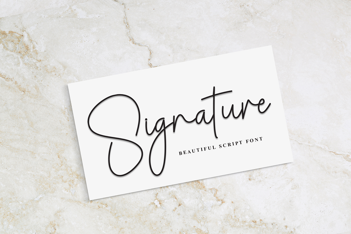 Flowers Decoration | Script Font, a Handwritten Font by Scratchones (Photo 5 of 8)