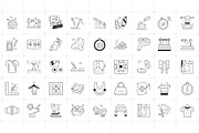 Animated Sewing Icons, an Outline Icon by Prosymbols (Thumbnail 4 of 7)