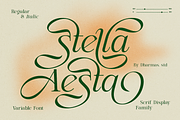 Stella Aesta - 10 Butterfly Font, a Serif Font by Dharmas Foundry (Thumbnail 1 of 17)